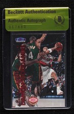 BAS 1999-00 Fleer Tradition Damon Stoudamire #146 Authentic Auto ow6