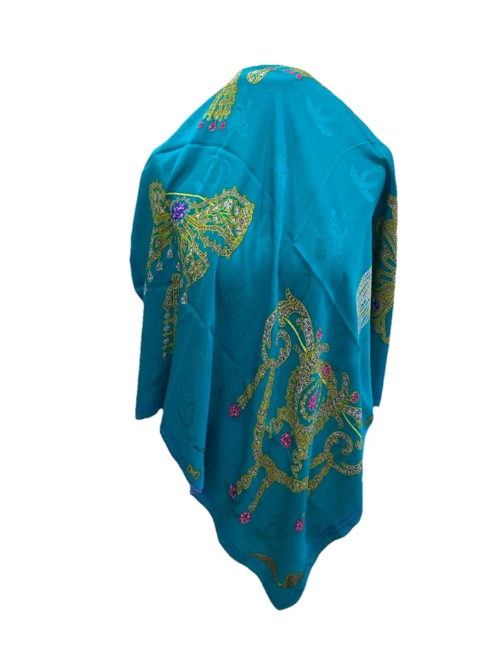 Bufanda de seda Must De Cartier S55# 34 pulgadas Foto 4 de 4