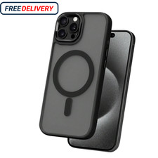 MagSafe Magnetic Phone Case Silicone Shockproof Matte Slim Cover iPhone Samsung