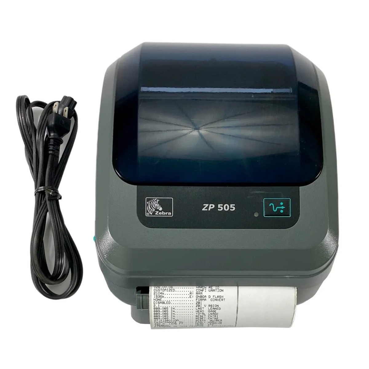 Zebra ZP505 Portable Direct Thermal Shipping Label Printer USB