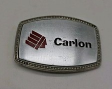 Cat Diesel Power Belt Buckle Carlon Vintage Rare