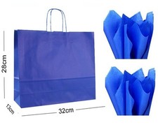 Image of Gift Bags Landscape Large Paper Party Boutique Shop Bag ~ With Tissue Wrap