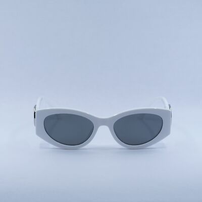 GUCCI GG1691S 006 White/Grey Silver Mirror 54-19-145 Sunglasses
