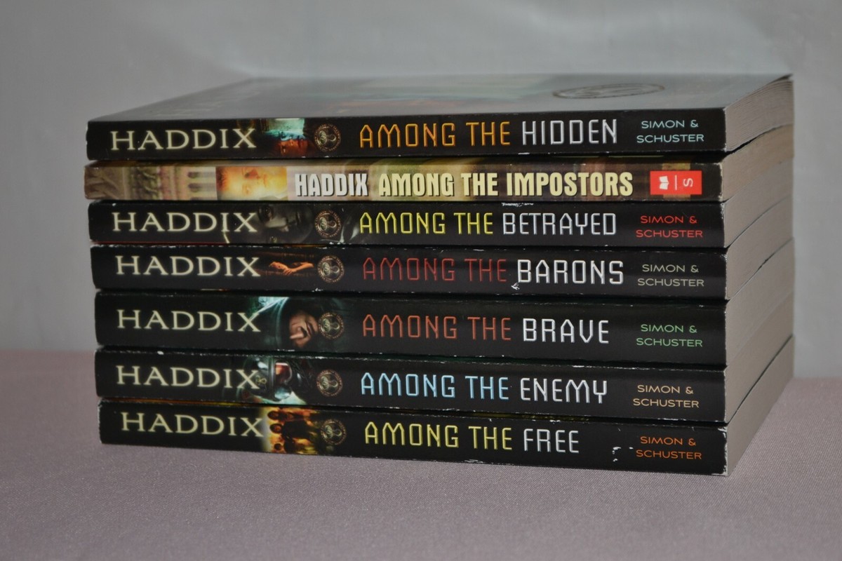 Complete Lot 7 Shadow Children Margaret Peterson Haddix