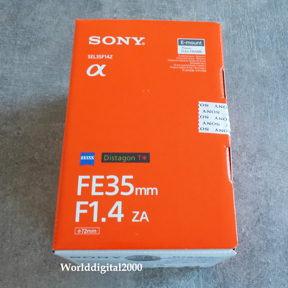 Sony Zeiss Distagon T* FE 35mm F1.4Z SEL35F14Z Lens For SONY