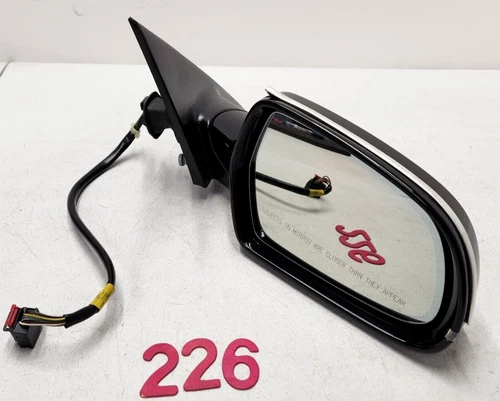 10-14 Audi A4 Quattro Passenger Right Door Side View Mirror Black OEM 8K1857410