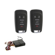 E673 Chrom FUNKFERNBEDIENUNG für FORD KA - PUMA mit Blinker