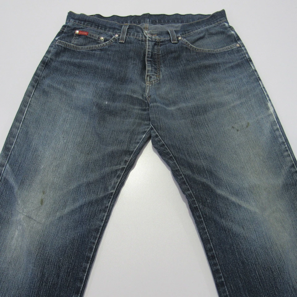 LEE COOPER Mens Regular Fit Straight Leg Stretch Jeans W38 / L31 REF (M18525) - Image 4 of 4