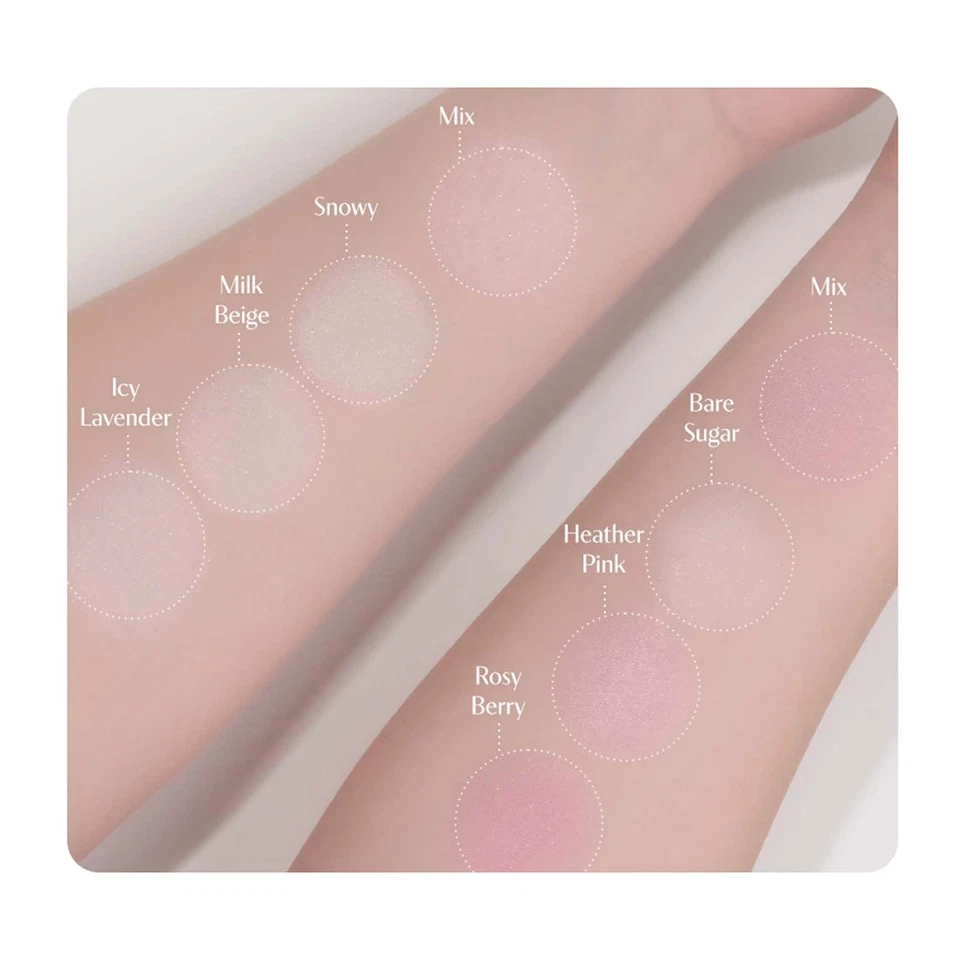 ROM&ND Perlas en Polvo Transparente 15g Colorete, Brillo K-Beauty Foto 3 de 4