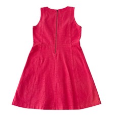 Womens J. Crew Size 8 Pricess Seam Dress Coral Pink Sleeveless