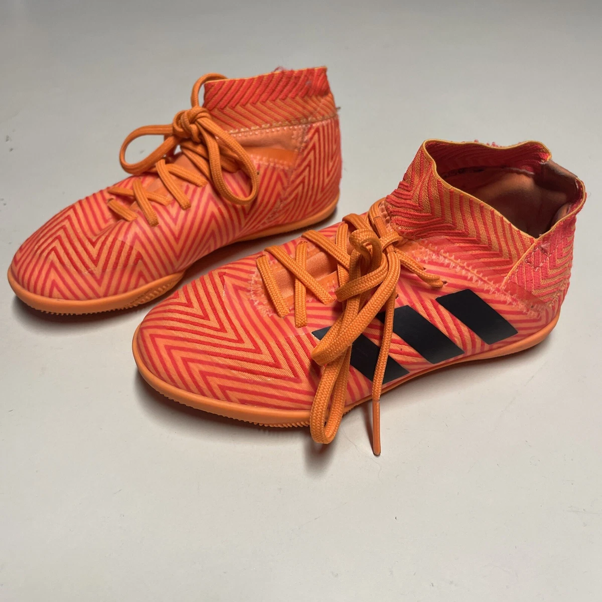 Hula hoop creciendo whisky Adidas Nemeziz Tango 18.3 Indoor Soccer Shoes 10.5 10 1/2 DB2363 Orange  Kids | eBay