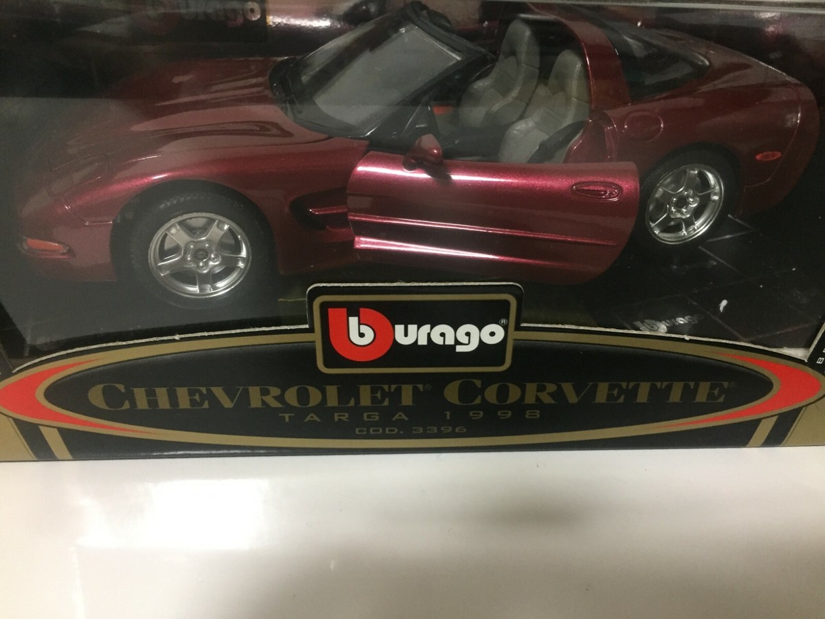Burago シボレー・コルベット コンバーチブル (1998年型) BURAGO 1:18 GOLD COLLECTION CHEVROLET CORVETTE Scale 1/18 from