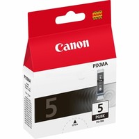 Canon 0628B001 PGI-5BK Tintenpatrone Schwarz Pigmentiert 505 Seiten 26Ml