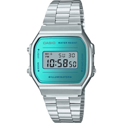 Casio Collection A168WEM-2EF Retro Spiegeluhr