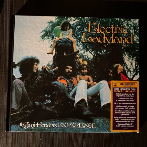 Hendrix Jimi Electric Ladyland Deluxe Edition 2018 3 CD&1 BLU-RAY Neuw. + Zugabe