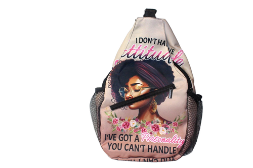 Backpack Sling Bag Chest Crossbody Travel Hiking Comfort - Picture 5 of 7