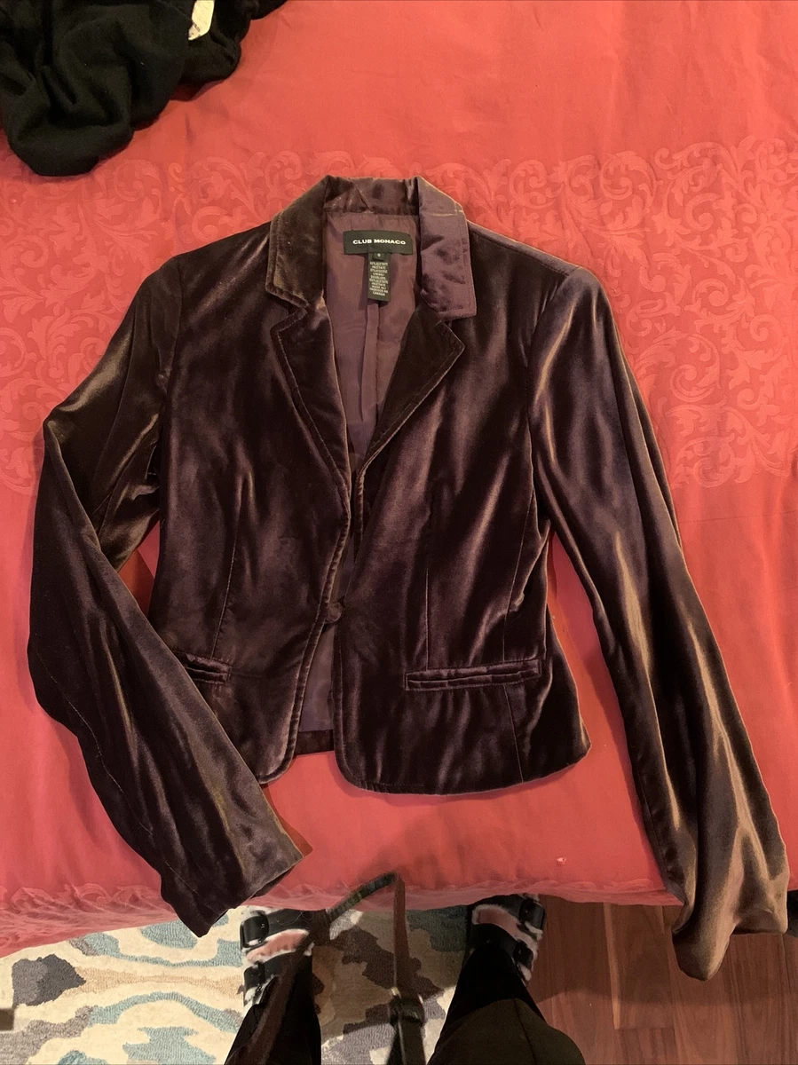 Tan velvet deals jacket
