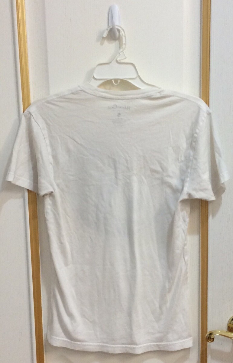 T-shirt Blanc Palmer Cash Homme - Taille S - Coton - Occasion Très Bon État