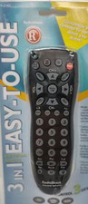 RadioShack Remote Control 3 in 1 Easy To Use Universal Remote Sealed
