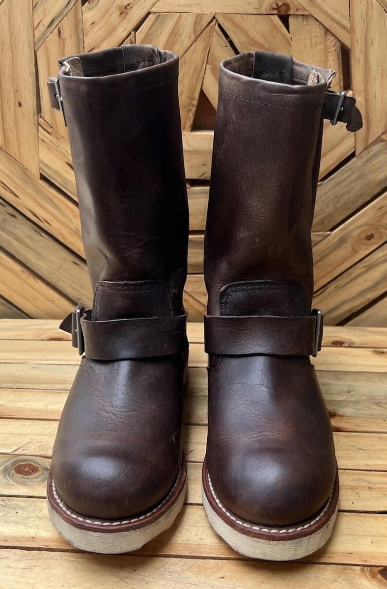 レッドウィング #2975 ブラウン レザー エンジニアブーツ REDWING - レッドウィング／RED WING エンジニアブーツ シューズ