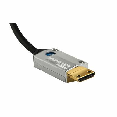 Monster SuperThin High Speed Powered HDMI Kabel 1m (Ultra-kompakt & super ##