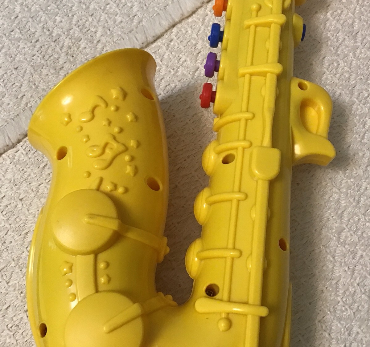 Play at Home Toy Saxophone by Small World Toys - 18 Songs, 4