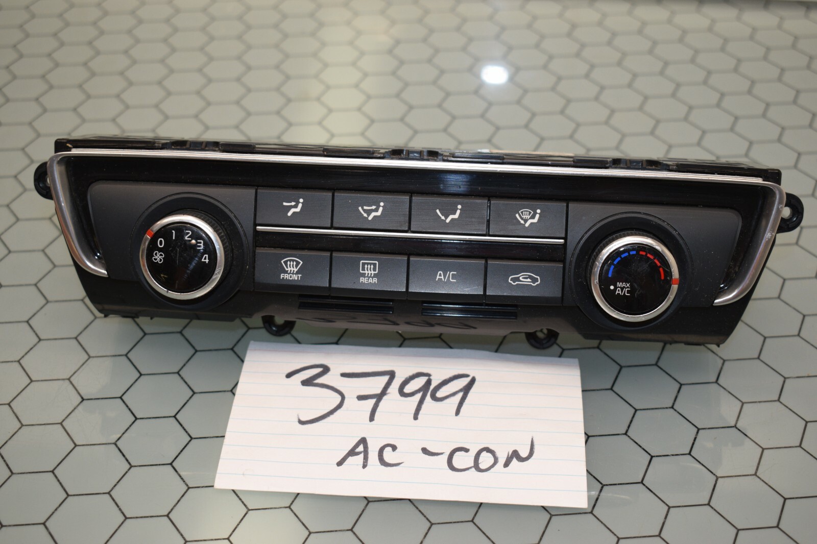16 17 18 Kia Optima AC and Heater Control Used Stock #3799-AC