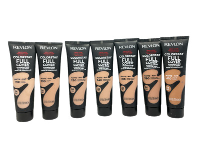 Revlon Colorstay Full Cover Foundation Matte 1.0fl.oz./30ml New Pack; You Pick! 