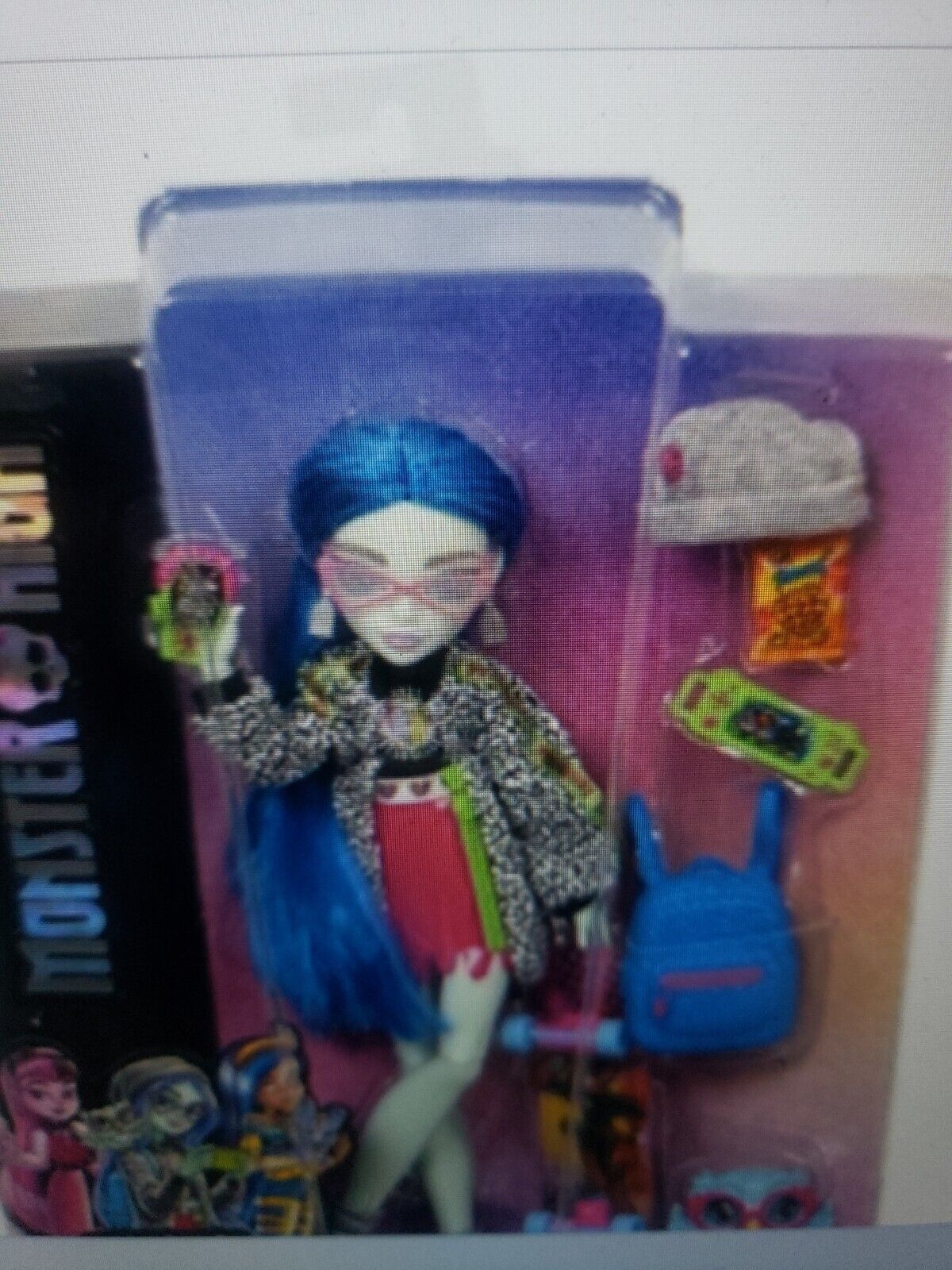 New Surprise Doll Monster High DOLL G3 Ghoulia Yelps Doll with Blue Hair  Pet and Accessories Girls Holiday Gift - AliExpress