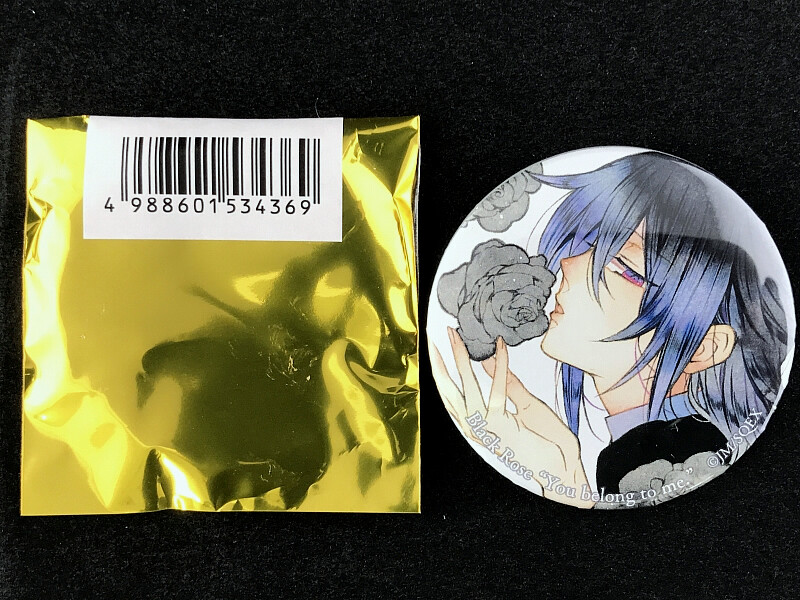PandoraHearts Flower Can Badge Pin Square Enix Leo