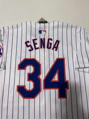 Nike On Field Authentic New York Mets Kodai Senga Home jersey sz