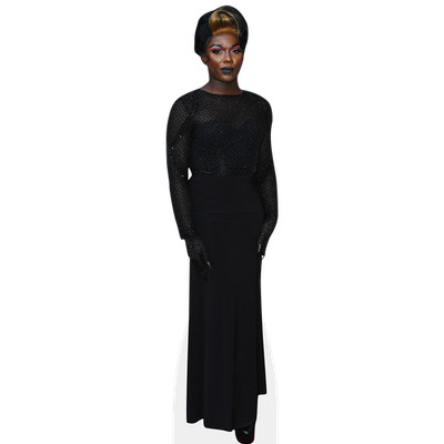 Christopher Alexander Adamson (Black Dress) Pappaufsteller lebensgross