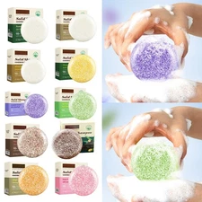 1 Pcs Shampoo Bar Remove Grease Solid Shampoo Rich And Delicate Foam Soap 60g