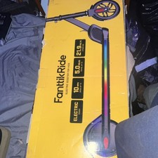 FanttikRide C100 PRO Folding Kick Electric Scooter Black for Kids