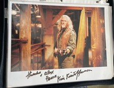 KRIS KRISTOFFERSON Autograph Color Photo Signed &ldquo;BLADE&rdquo; Actor / SINGER RIP