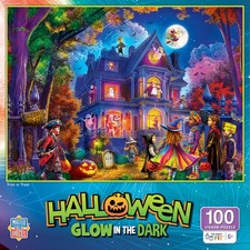 MasterPieces - Halloween Glow in the Dark - Trick or Treat 100 Piece Jigsaw