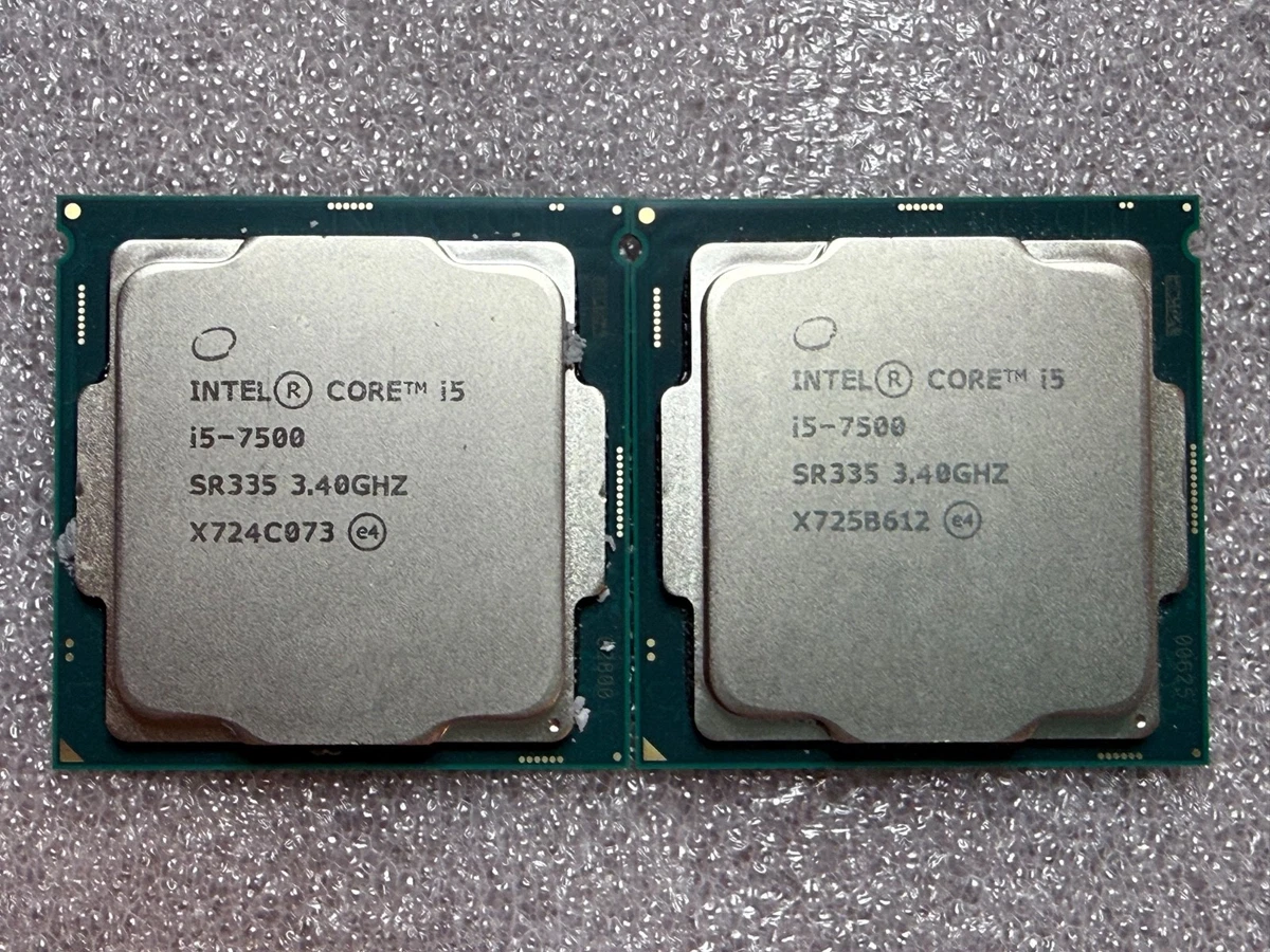 Intel Core i5-7500 Processor Model Computer Processors (CPUs) for