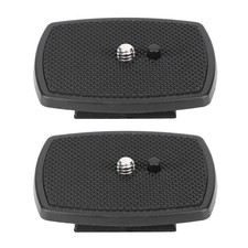 2 PCS 35mm Tripod Quick Release Plate Camera Mount Adapter For Sunpak 7000TM