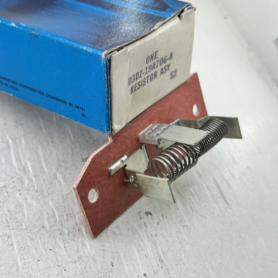 OEM 1973 1974 1975 FORD MAVERICK MERMERCURY COMET РЕЗИСТОР ДВИГАТЕЛЯ ВЕНТИЛЯТОРА КОНДИЦИОНЕРА - Изображение 4 из 4