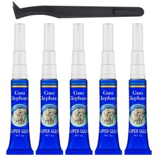 1DFAUL Aquarium Glue Fish Safety, 5Pcs Coral Reef for Plants colorless