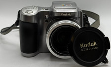 Used Untested KODAK EASYSHARE Z740 Digital Camera 5.0MP 10x Zoom