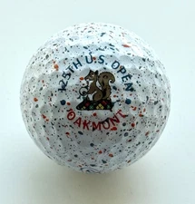 2025 US Open Golf Ball Oakmont Splatter design pga new