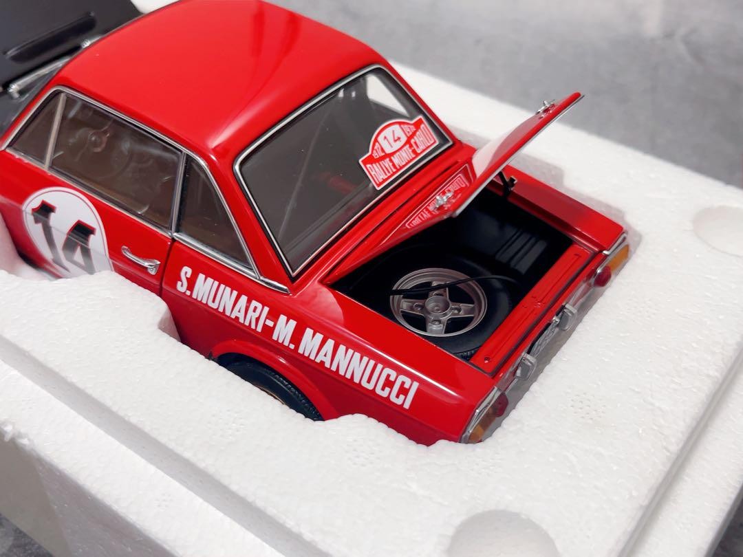 AUTOart 1/18 LANCIA FULVIA 1.6HF WRC winner car | eBay