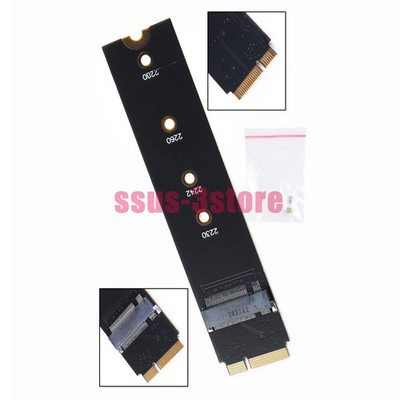 M.2 NGFF SATA SSD Converter Adapter Card For Apple 2012 MacBook Air A1465 A1466