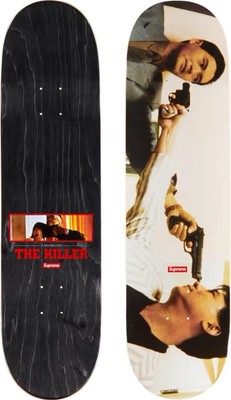 Supreme x The Killer Skateboard Deck FW18 John Woo, Chow Yun Fat
