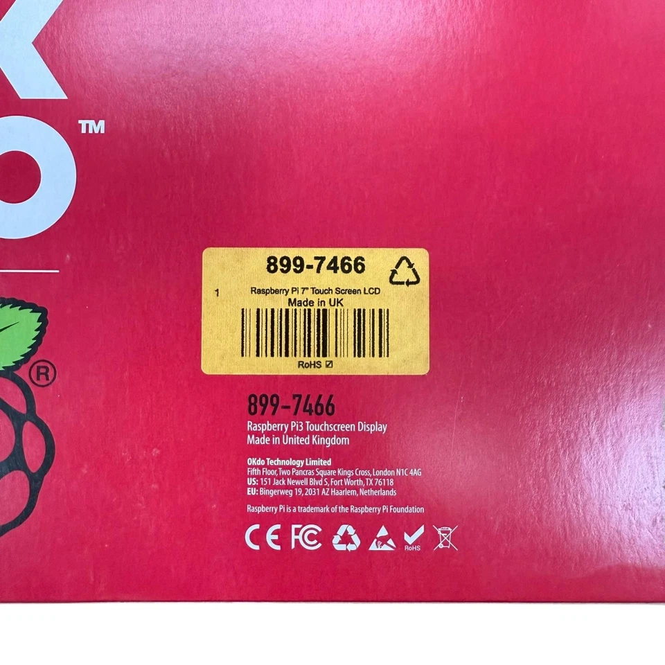 NEW Raspberry Pi 3 7” Capacitive Touchscreen - Image 2 of 3