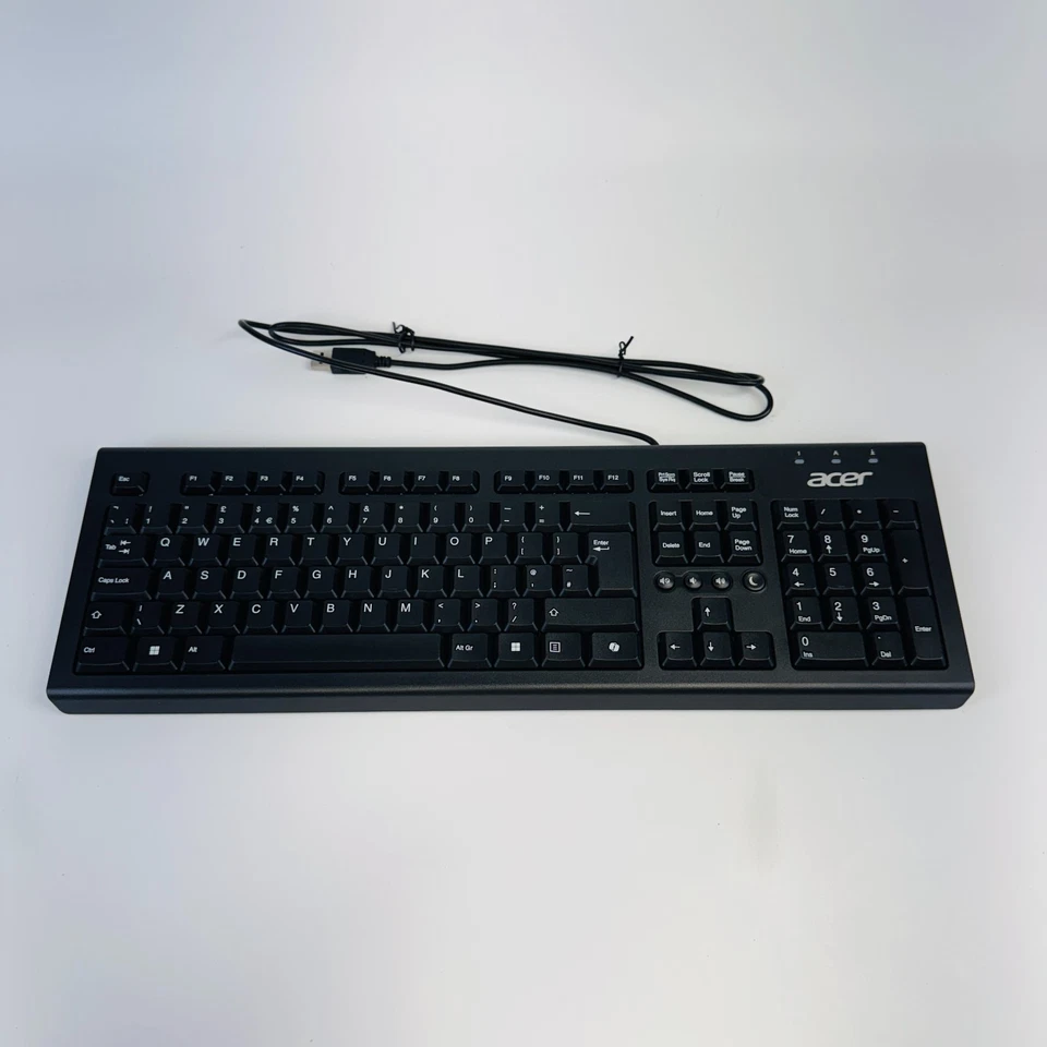 Acer DKUSB1B0HC USB Wired Keyboard Replacement PC Desktop Computer Peripheral - Image 2 of 4