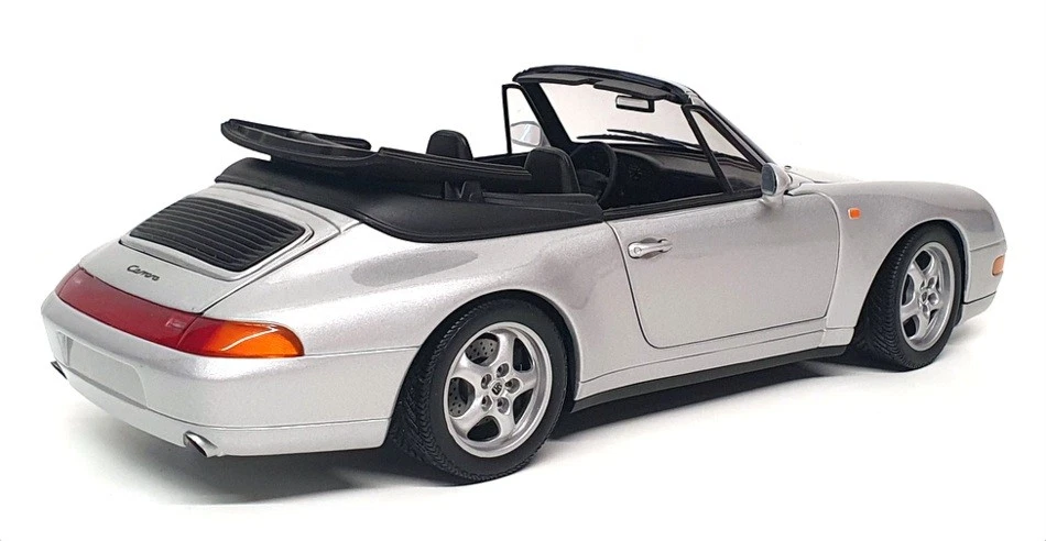 UT Models 1/18 Scale Diecast 31723F - Porsche 911 Carrera - Silver - Image 2 of 4