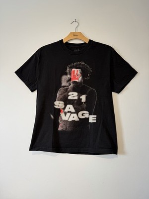 21 Savage It s All A Blur Tour 2023 Official Music T-Shirt Rap Tee Large