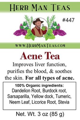 ACNE TEA with Neem - Addresses internal root causes of persistent skin breakouts